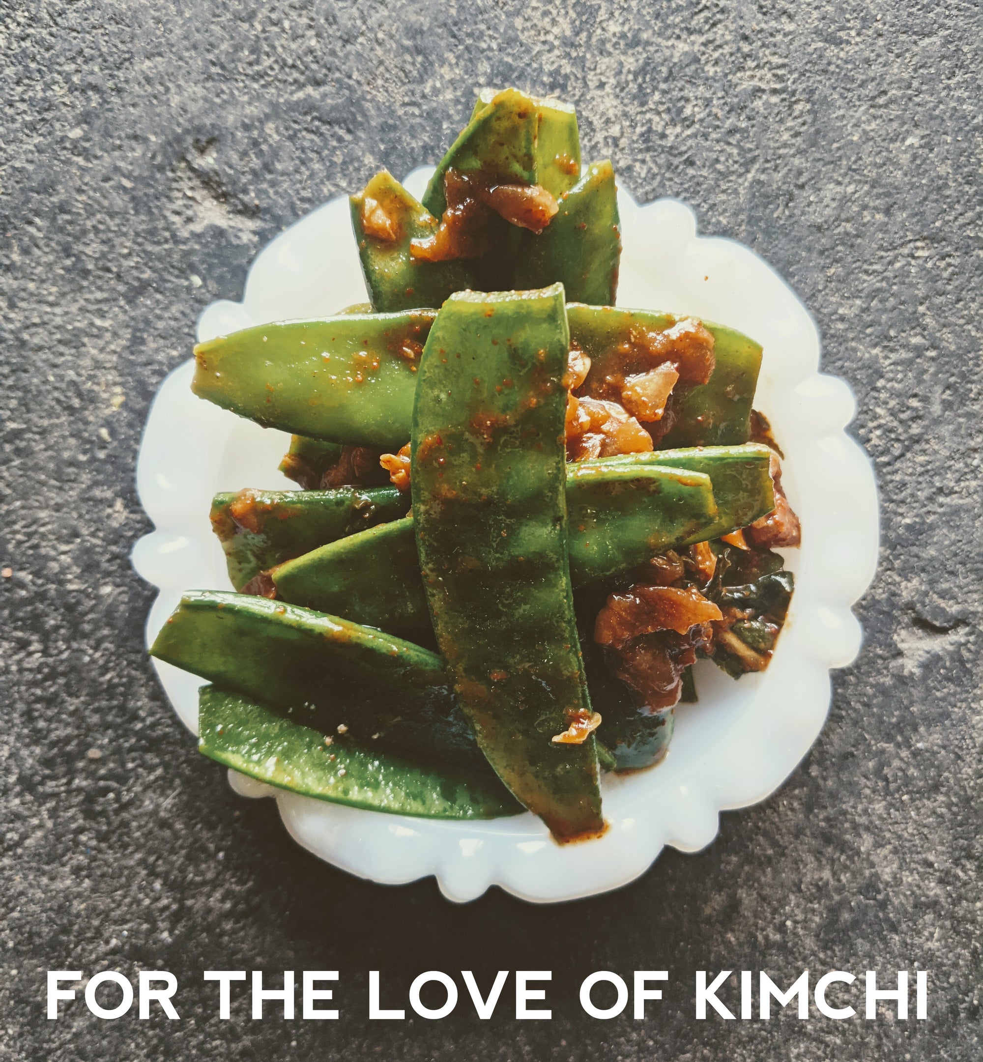 Kim Choy and Pea Chi! Spring veggie kimchi recipes for you, plus a lovely new product hits the menu this week!