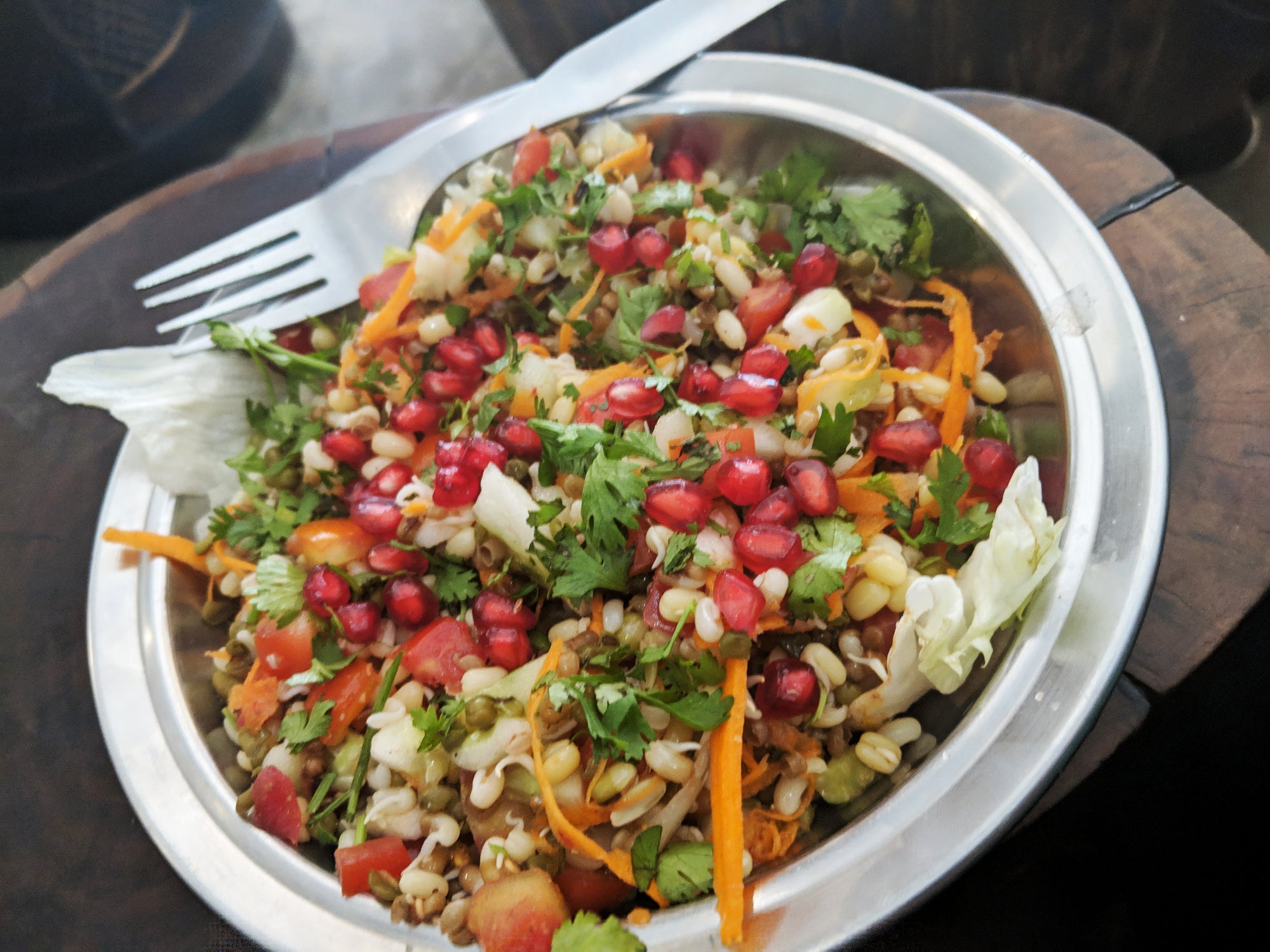 Nourishing Recipes: Mysore-inspired Sprout Salad